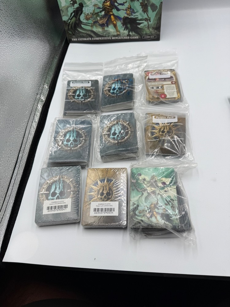 Warhammer Underworlds Nightvault Core Set Incomplete Read Description