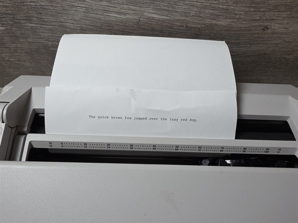 Smith Corona PWP 40 5D Electronic Typewriter - tested - working - includes disk