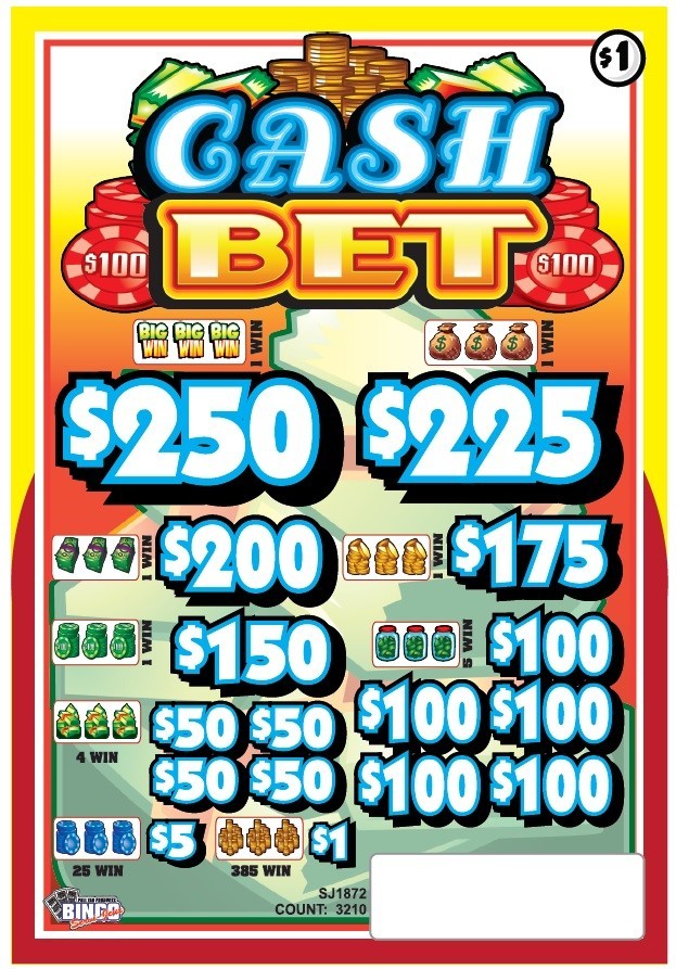 NEW pull tickets CASH BET - Instant Tabs