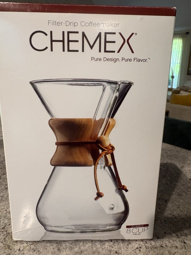 Chemex 8 Cup Pour Over Filter-drop Coffee Maker