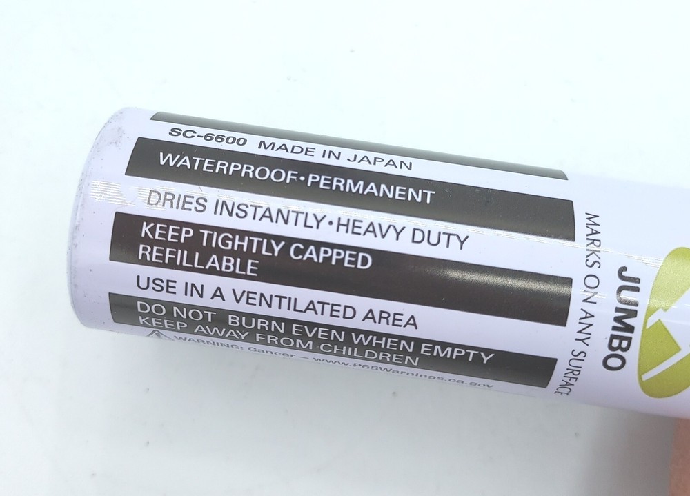 *2-Pack* Pilot 43200 Super Color Blue Permanent Marker, Jumbo Chisel, Refillable