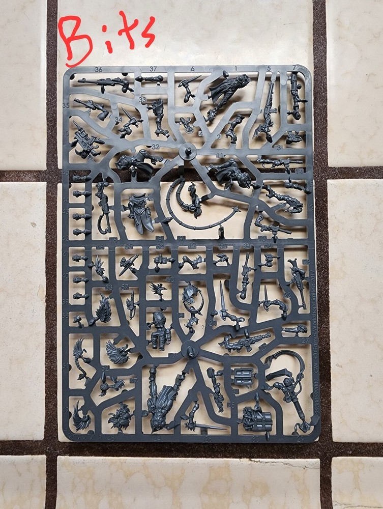 Escher Gang Bits Necromunda warhammer 40k