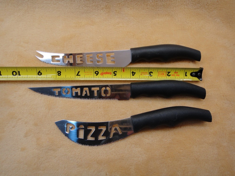 Forever Sharp TOMATO CHEESE and PIZZA Knives