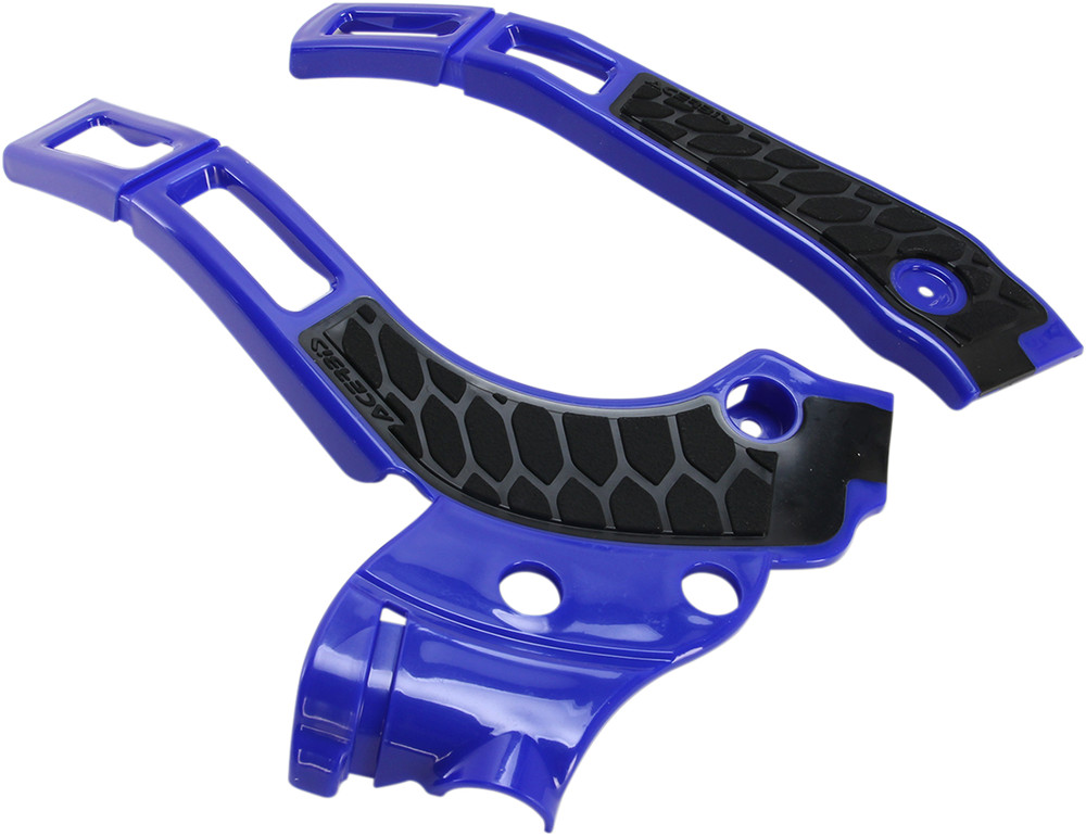 ACERBIS X-Grip Frame Guards - Blue/Black 2464741034