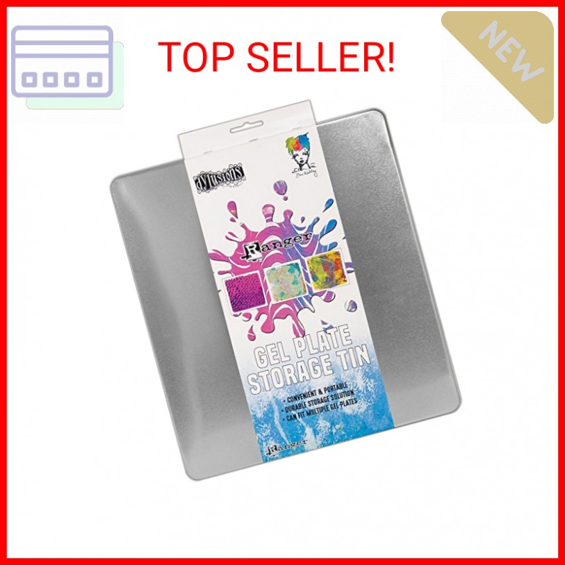 Ranger Gel Press Storage Tin, Multicolor