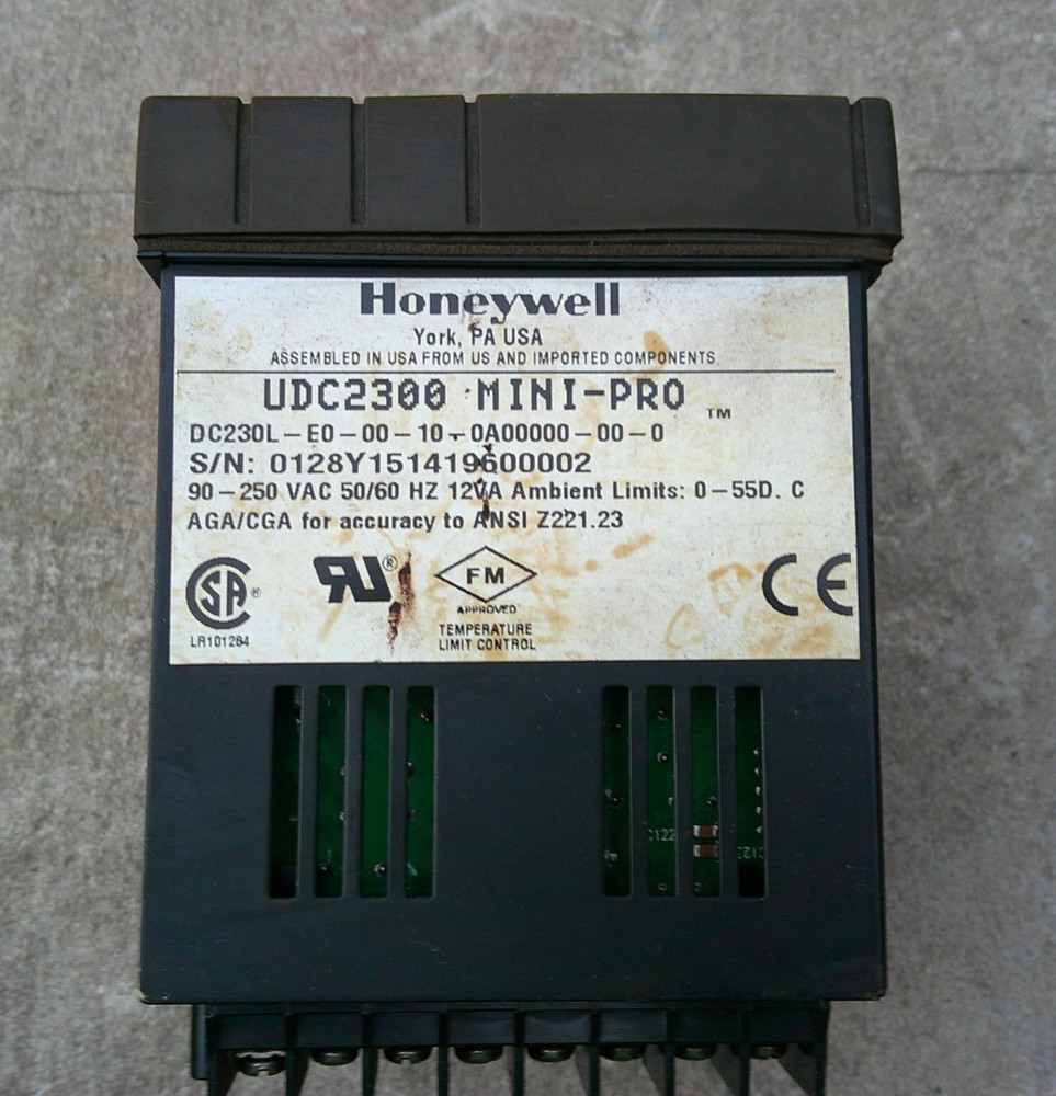 Honeywell UDC2300 Mini Pro Temp Controller