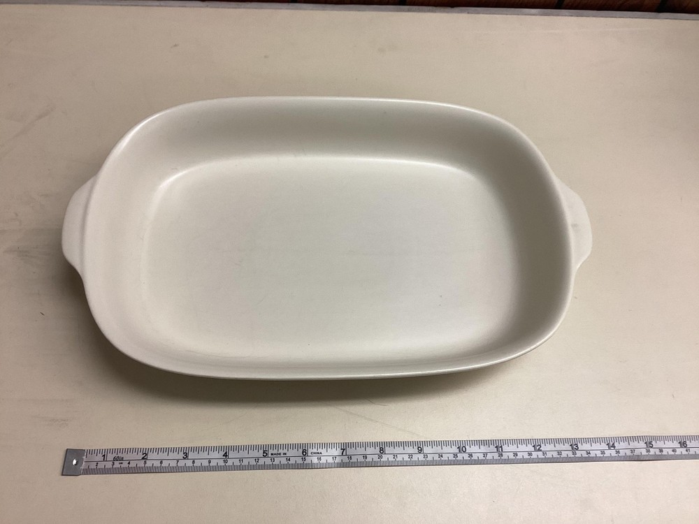 Pfaltzgraff Tea Rose Rectangular Baking Dish Casserole Ovenware USA Floral Pan