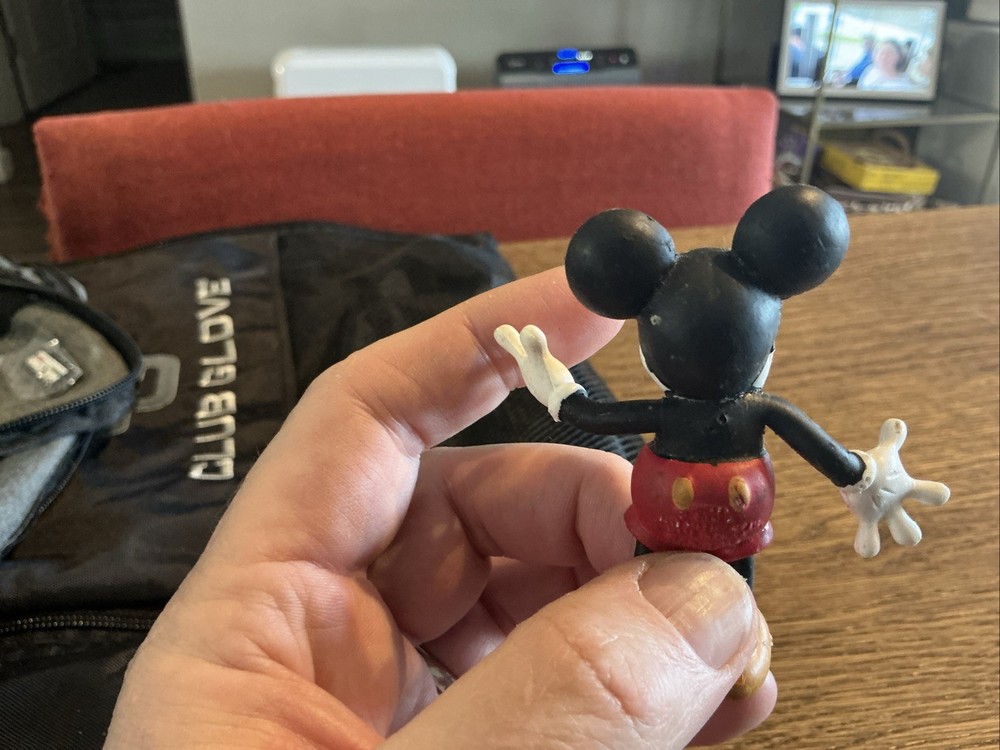 Vintage DisneyMickey Mouse Bendable 3” Bendems