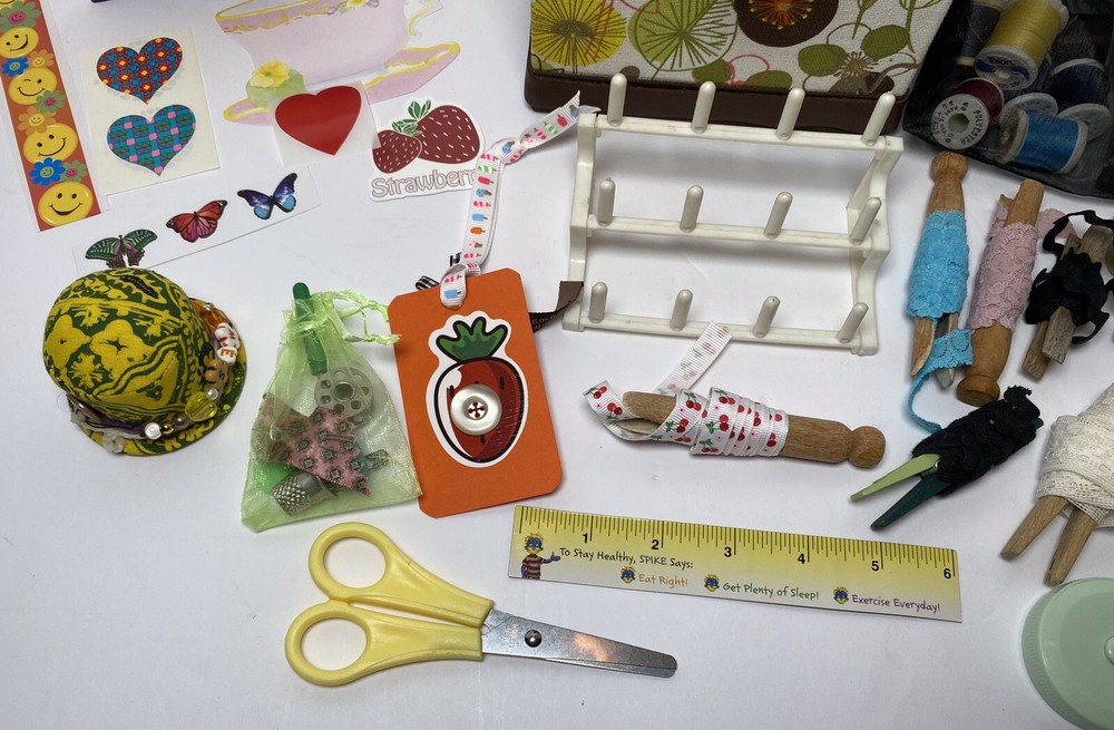 Sewing Box Notions Keepsake Kit Pin Cushion 1