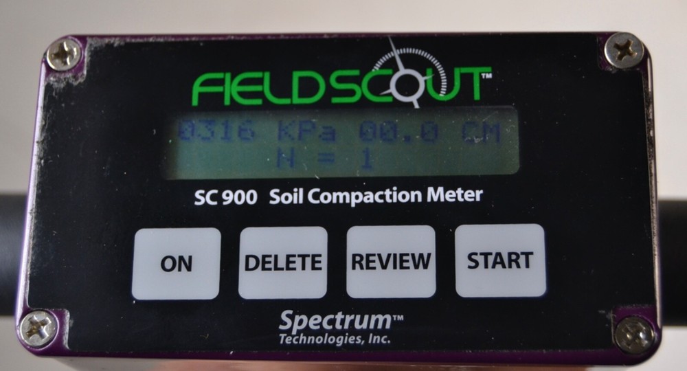 Spectrum Technologies FieldScout SC900 Soil Compaction Meter w/Case, software