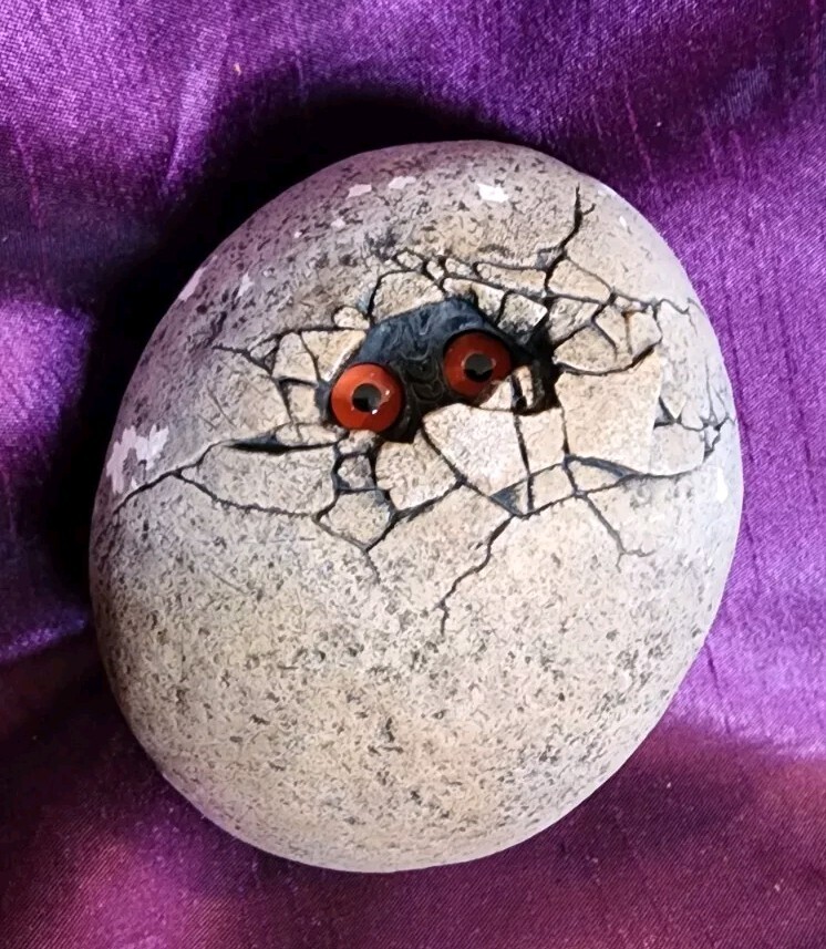 Vintage Windstone Editions Hatching Baby Dragon