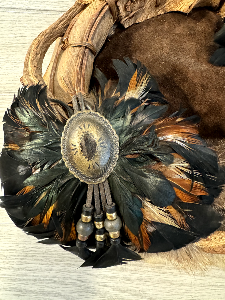 NATIVE AMERICAN SUN SPIRIT BASKET