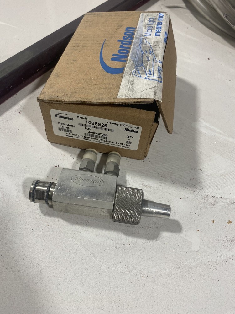 Nordson Encore Inline Pump Assembly #1095926, #1080235