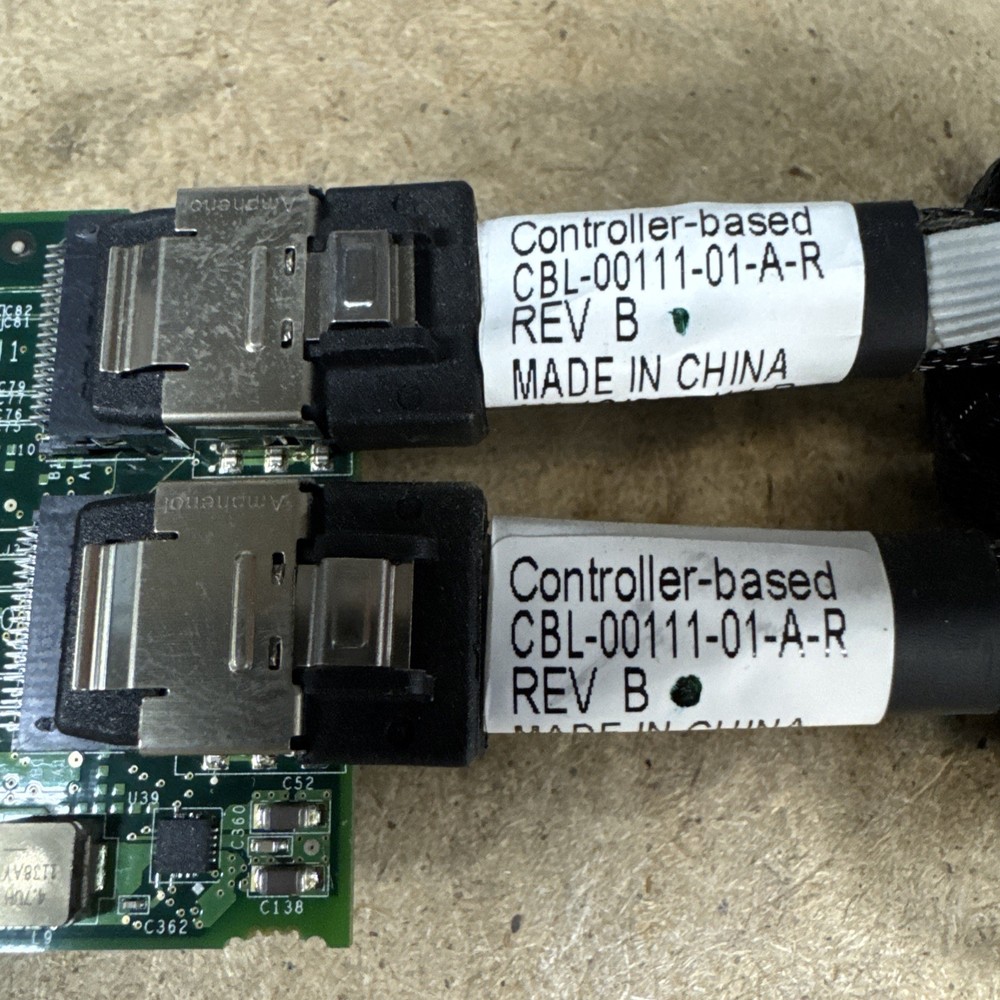 Adaptec ASR 6805 E 128MB RAID Controller Card PCIe SATA/SAS + Cables