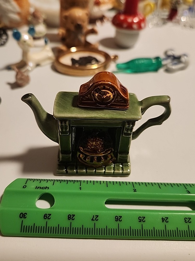 Vintage Tiny Cardew Mini Victorian Fireplace