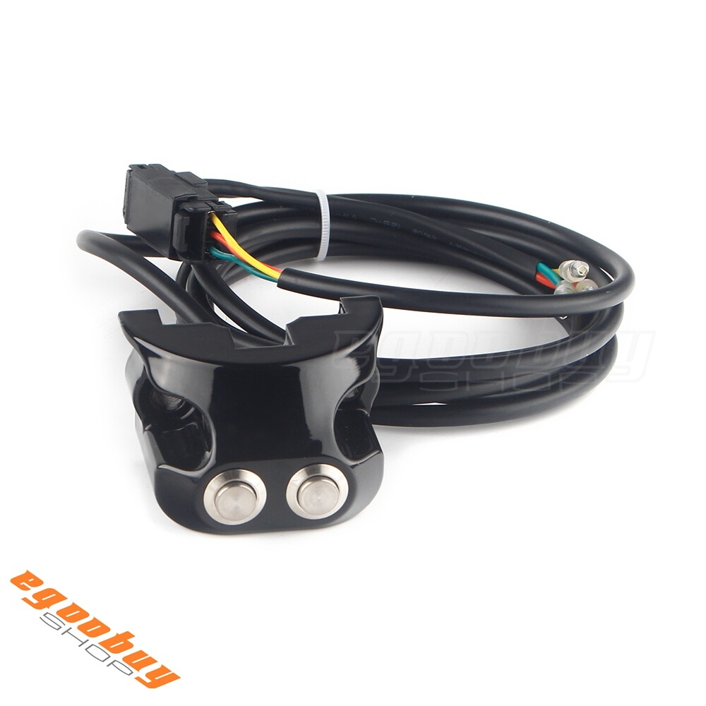 1" Handlebar Mounted Air Ride Switch Controller 3 Wire For Harley Dyna V-Rod