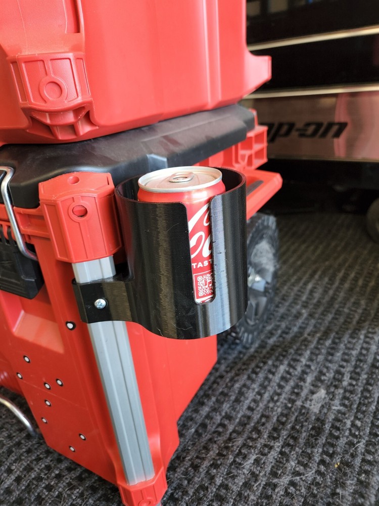 i3DShop Milwaukee Packout Cup Holder Mount LEFT SIDE