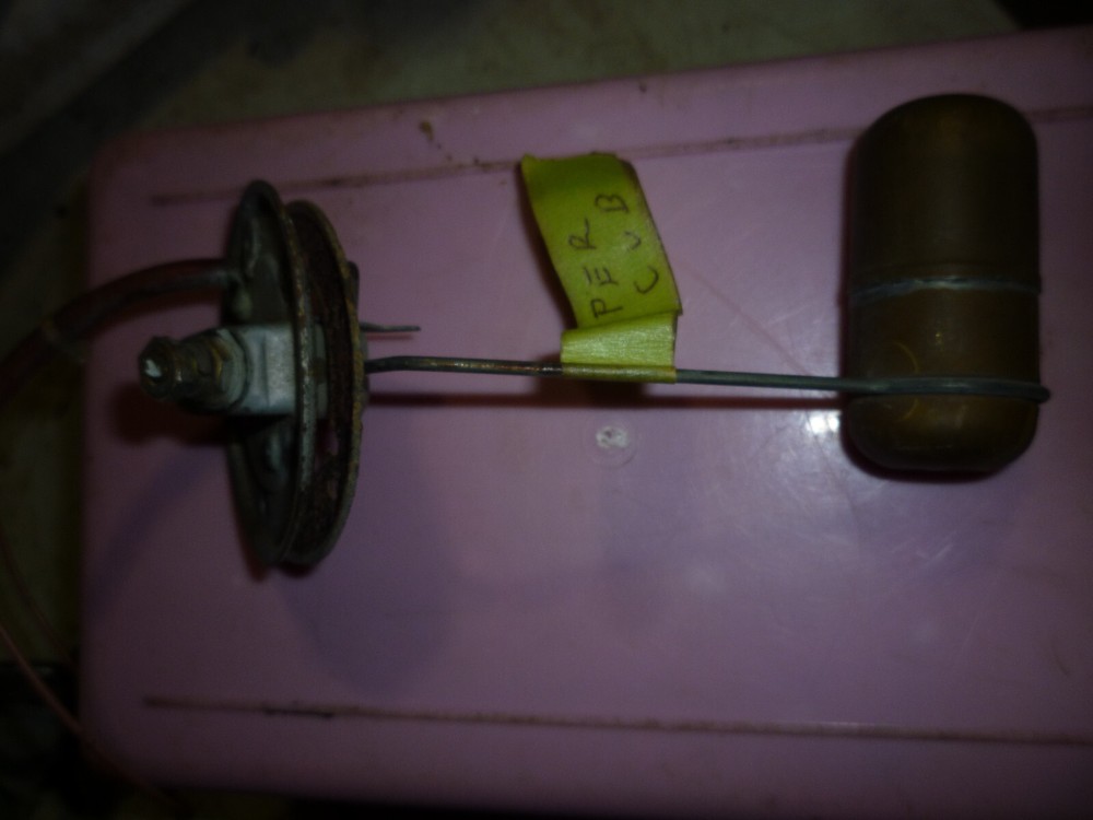 Piper Pacer PA-20 135 Left Fuel Float Sending Unit Transmitter Sensor