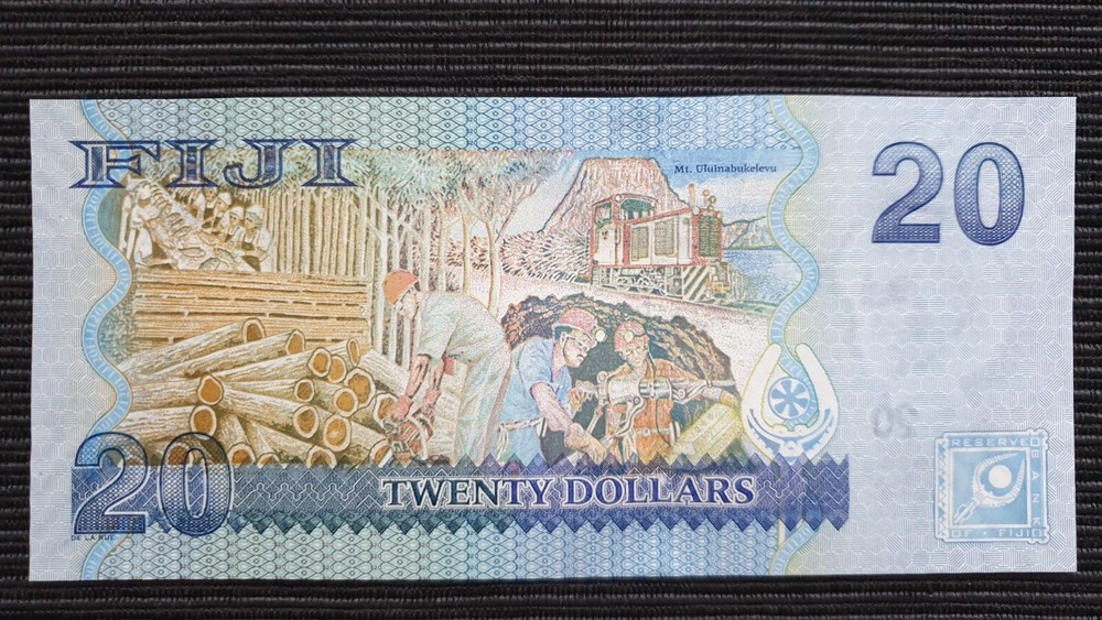 FIJI $20 Dollars 2007 P112 UNC Banknote