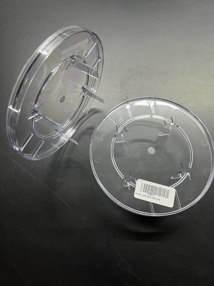 Blank Plastic Cover For Electric Meter Socket, Lexan Square D