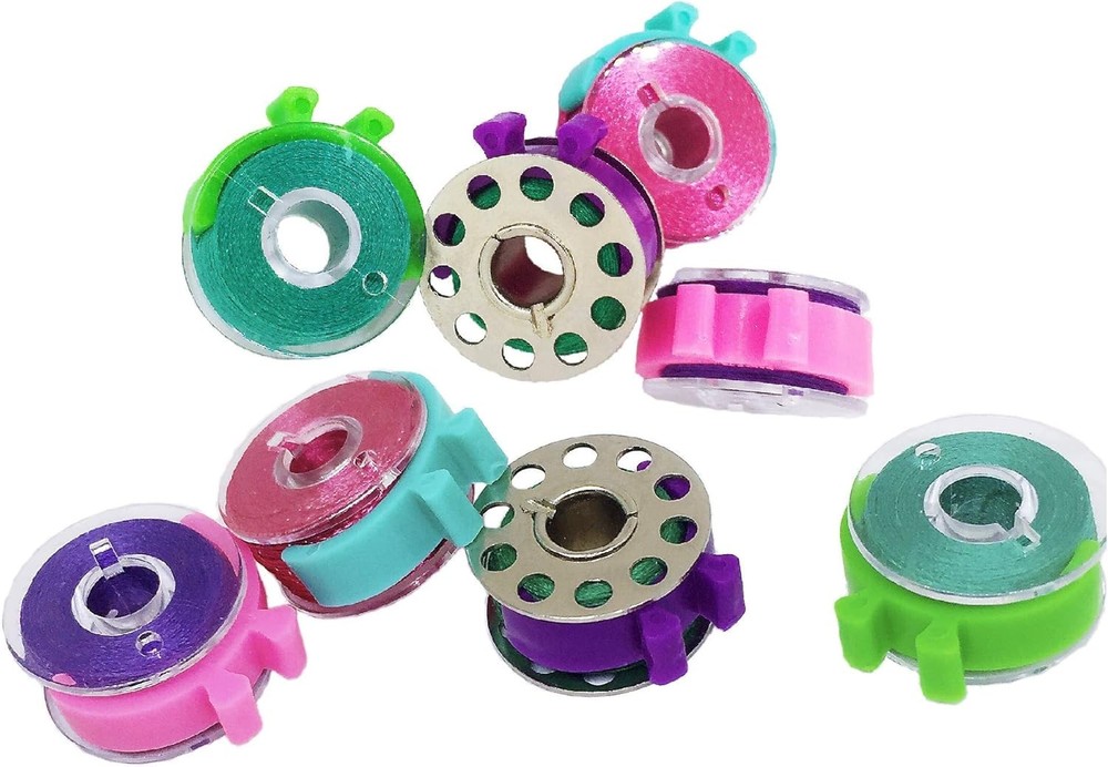 20pcs/Pack Sewing Bobbin Small Clips Sewing Tool Accessory Color Thread Clips...