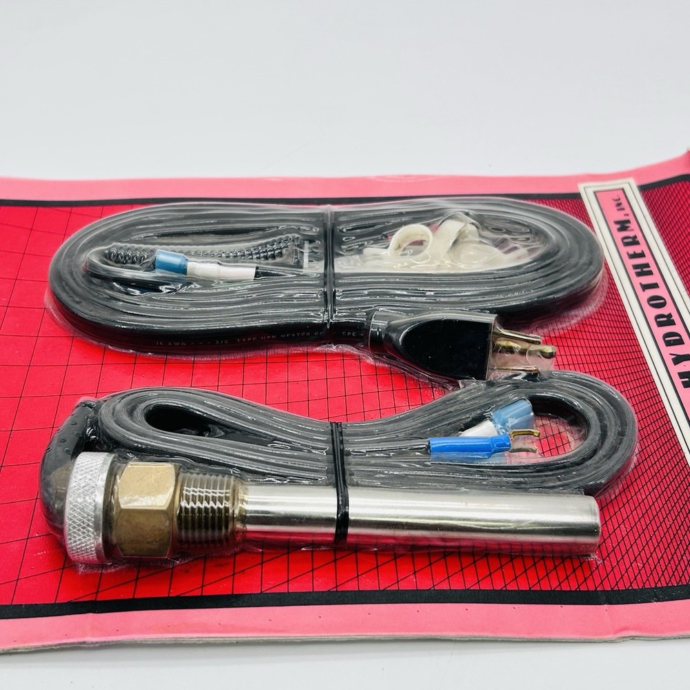 R&M Hydrotherm Hott Rod RV Water Heater Electric Kit NOS Vintage Made USA