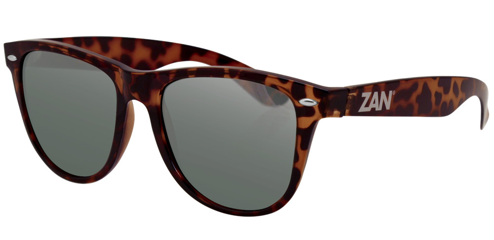 Zan® Minty Sunglass Tortoise Frame Smoked Lens