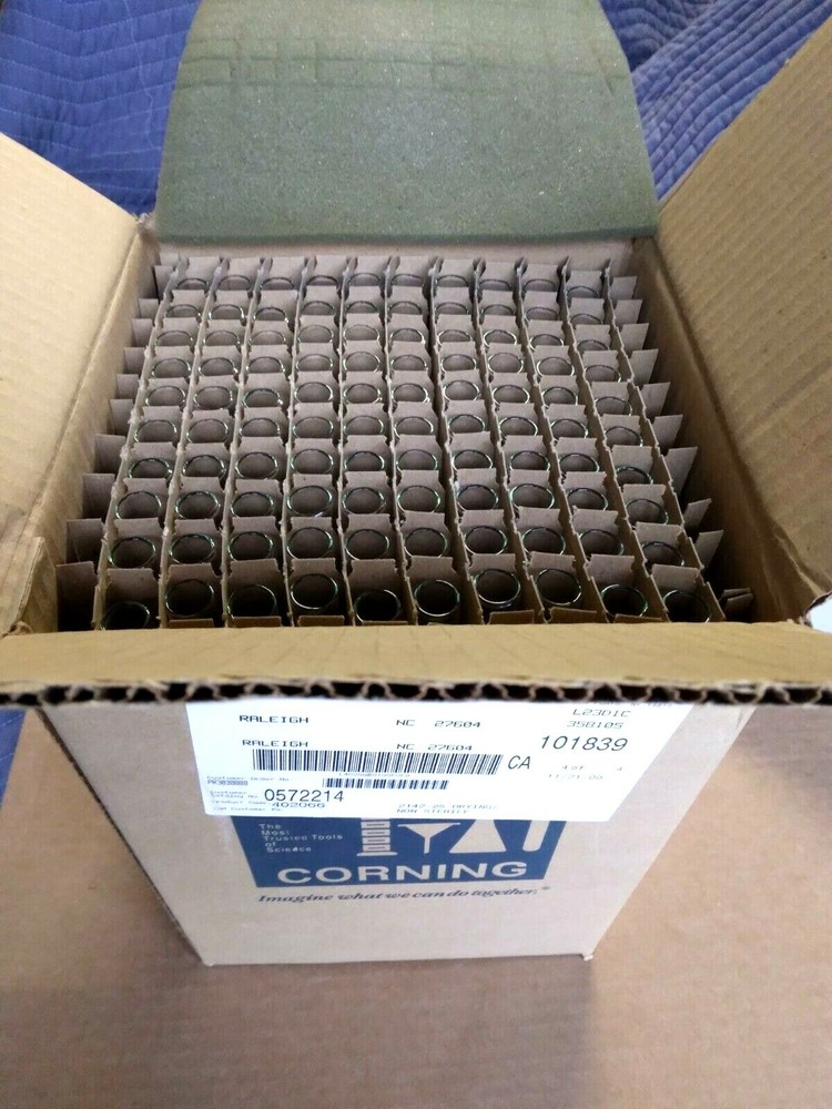 Corning Pyrex 2124-25mL Disposable Cleanup/Drying Column Chromatography 100/Cs