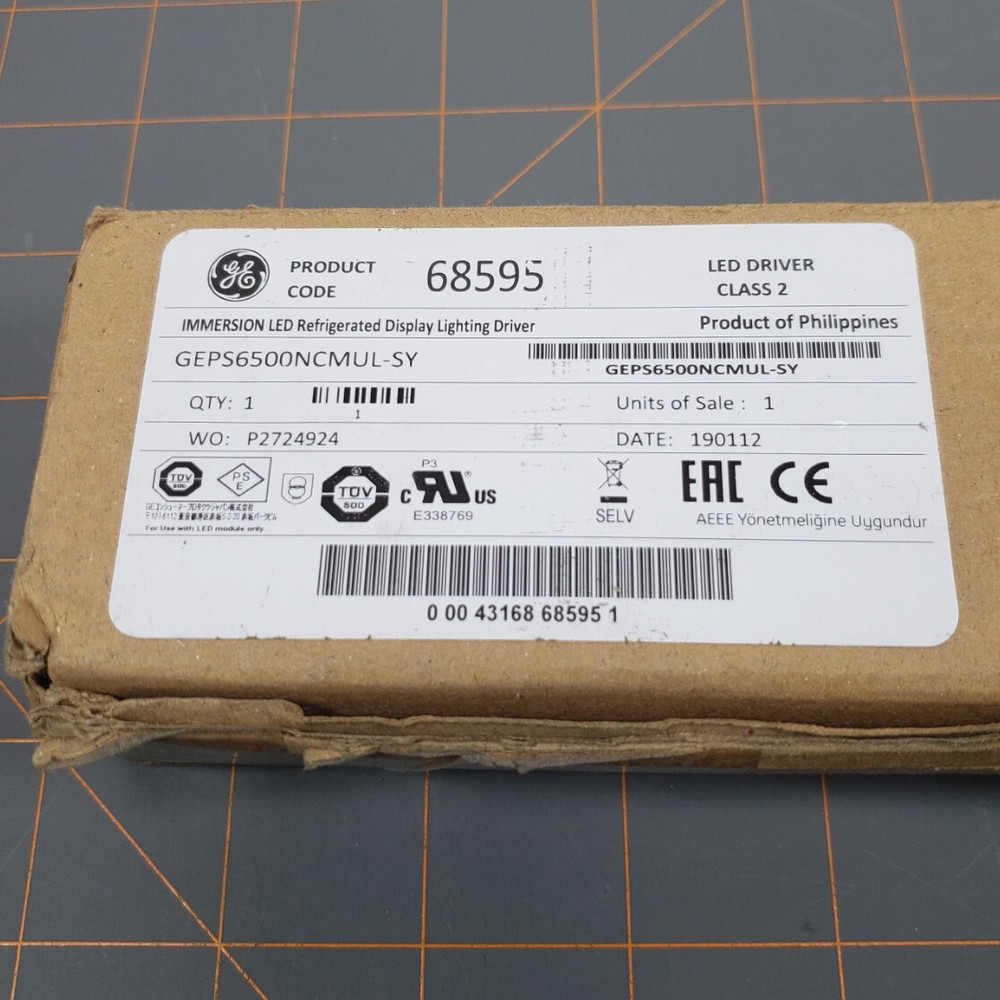 GE IMMERISON 50w LED REFRIGERATOR DISPLAY LIGHTING DRIVER 68595