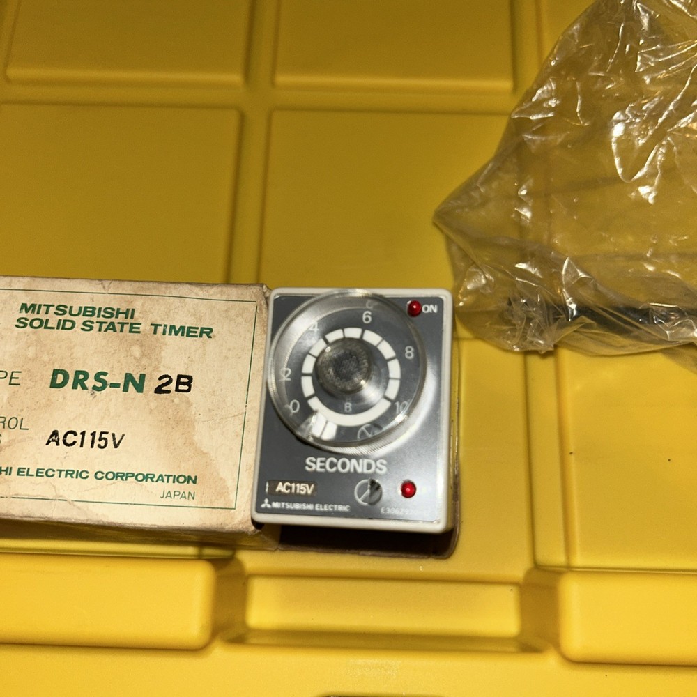 Mitsubishi Solid State Timer Type DRS-N 2B Control Volts AC115V