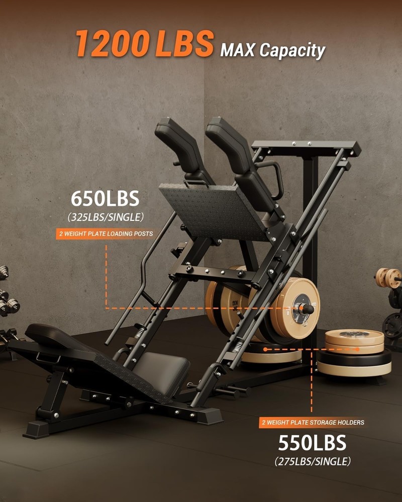 3 in 1 Leg Press Machines Professional Hack Squat Machine Workout Equipment