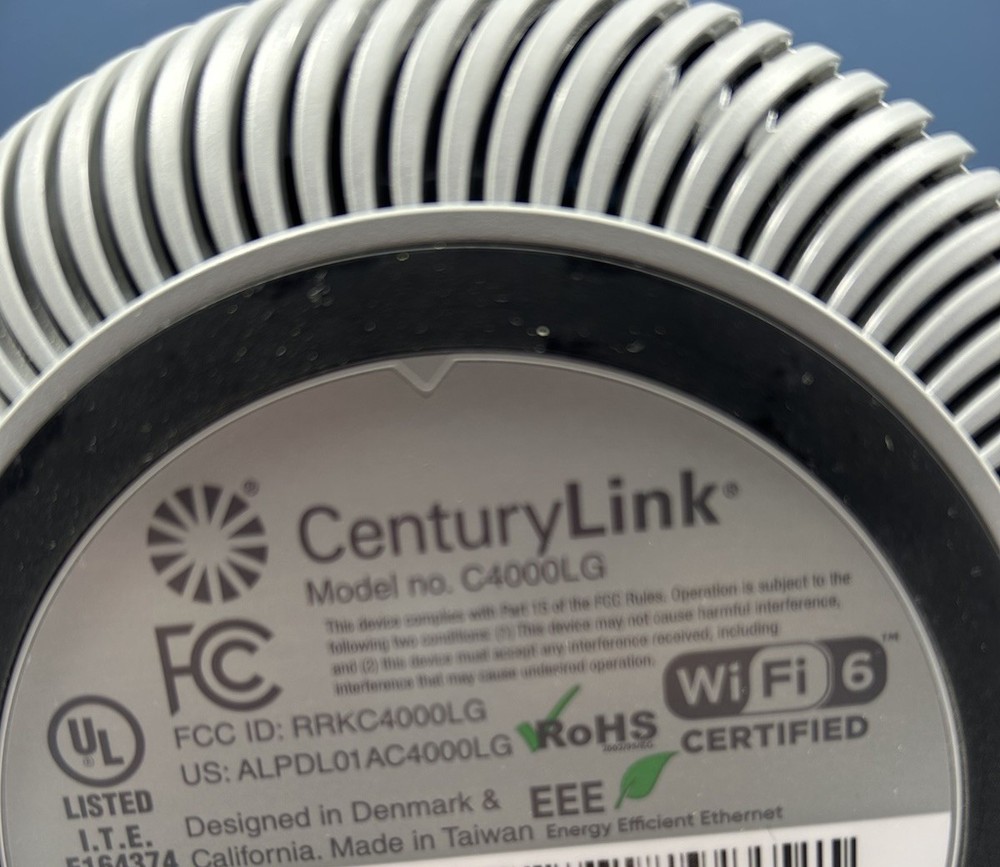 CenturyLink Actiontec C4000LG Modem