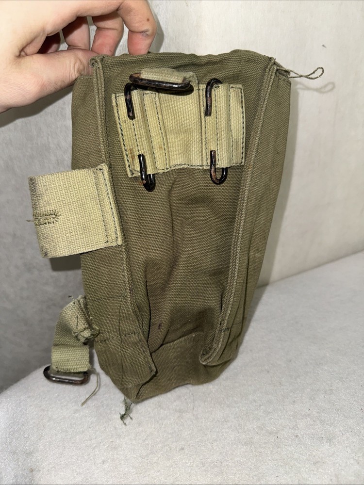 Vintage Canvas Military Pouch