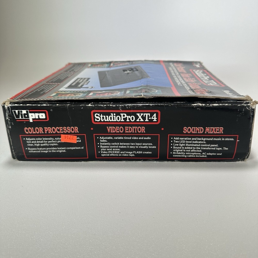 Vidpro StudioPro XT-5 Color Processor - Video Editor - Sound Mixer, Model Da-7