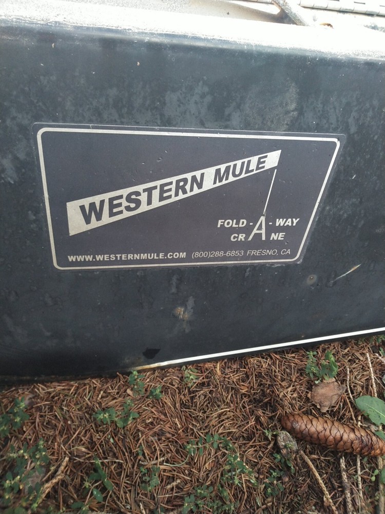 Western Fold Away Crane