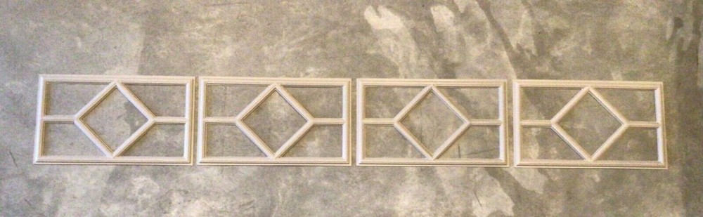 4 Amarr Waterford Replacement Insert for Short Panel Amarr Garage Doors Sandtone