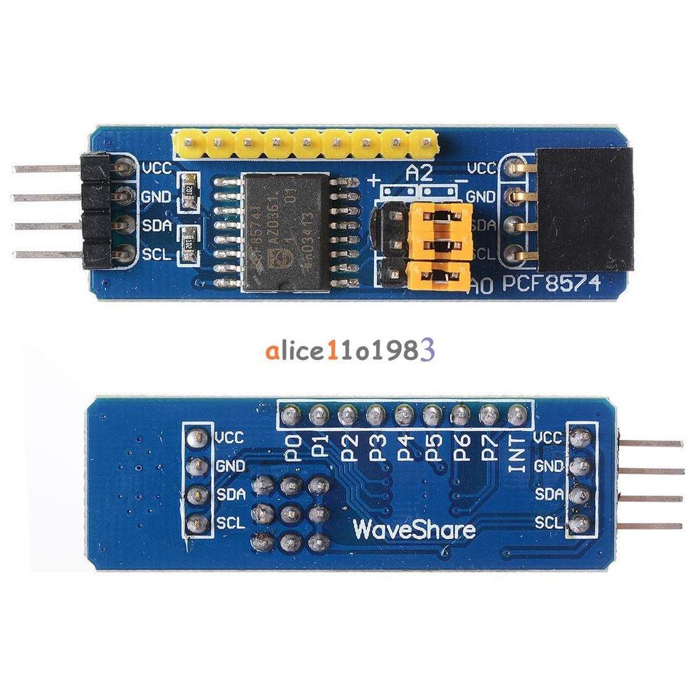 PCF8574T PCF8574 I2C 8 Bit IO GPIO expander module for Arduino & Raspberry Pi