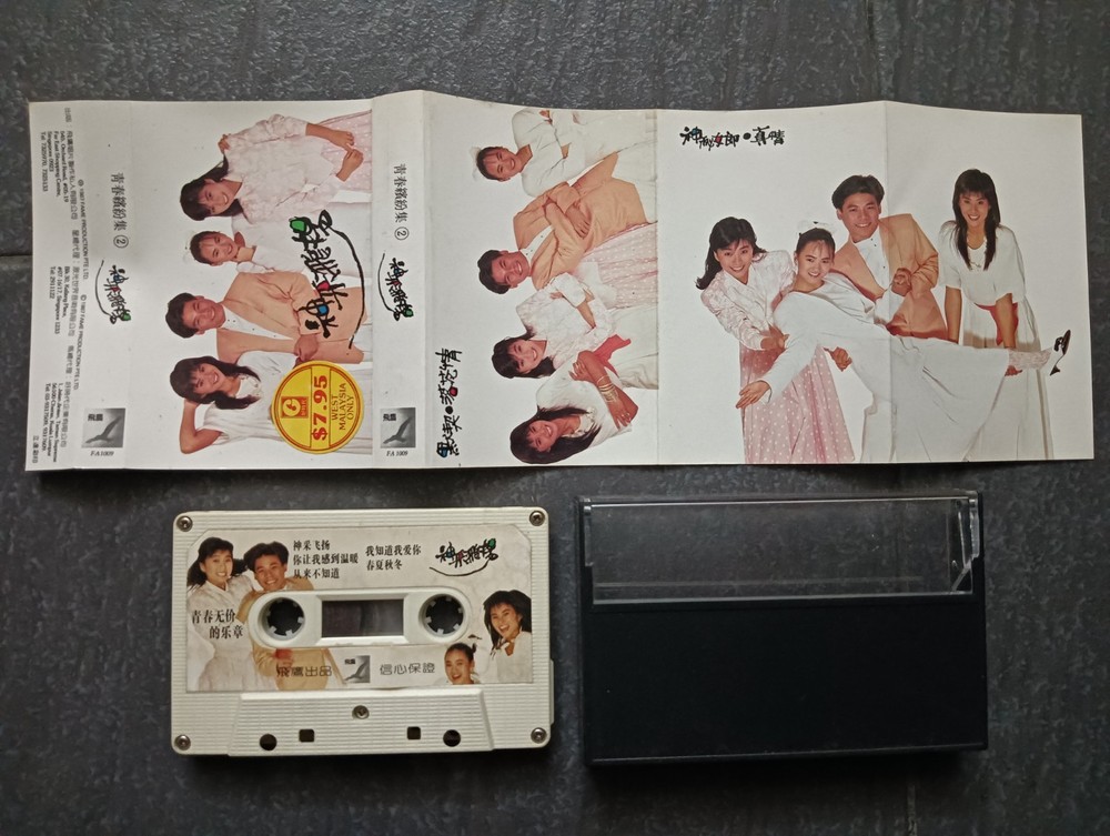 04- 巫启贤 方文琳 伊能静 裘海正 =神采飞扬= 飞鹰 马来西亚版 磁带 Malaysia Cassette