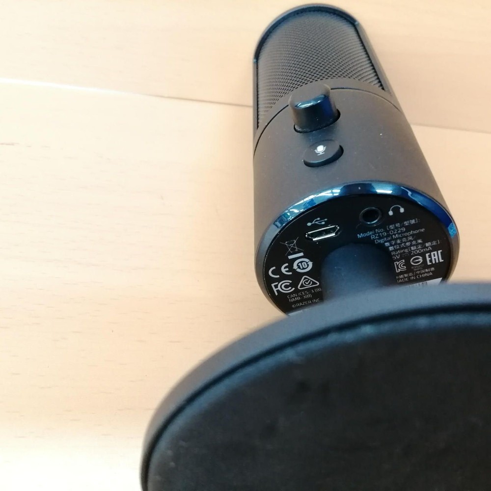 RAZER USB Microphone RZ19-0229 Used