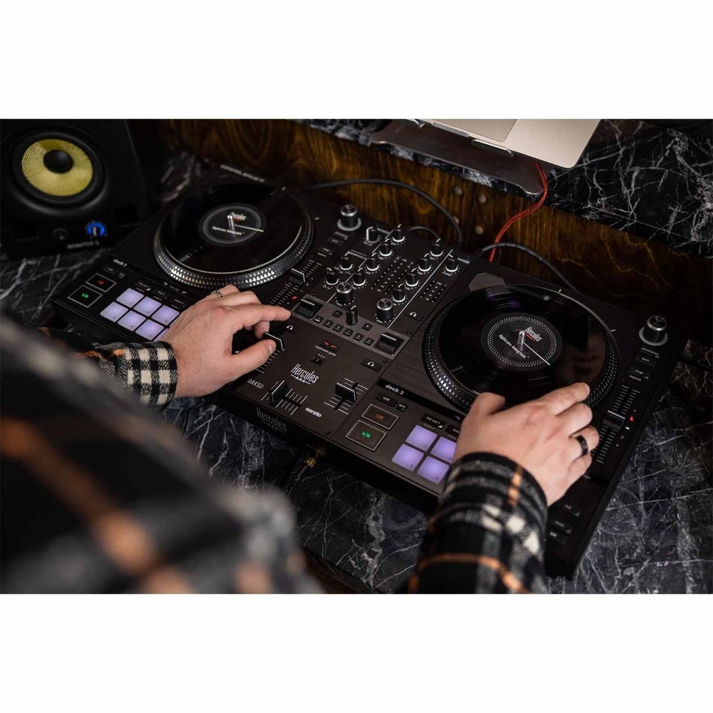 Hercules DJCONTROL INPULSE T7 2 Channel Motorized Platters DJ Controller