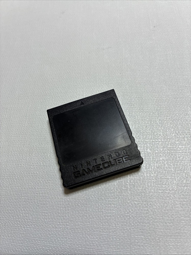 Original Nintendo Gamecube Memory Card 251 Black - DOL-014