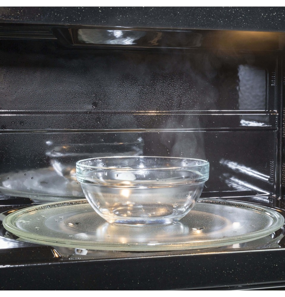 GE PVM9215SKSS Microwave Oven, Solid Black