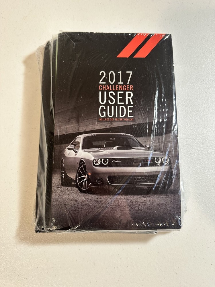 2017 Dodge Challenger SRT Hellcat Owners Manual Set