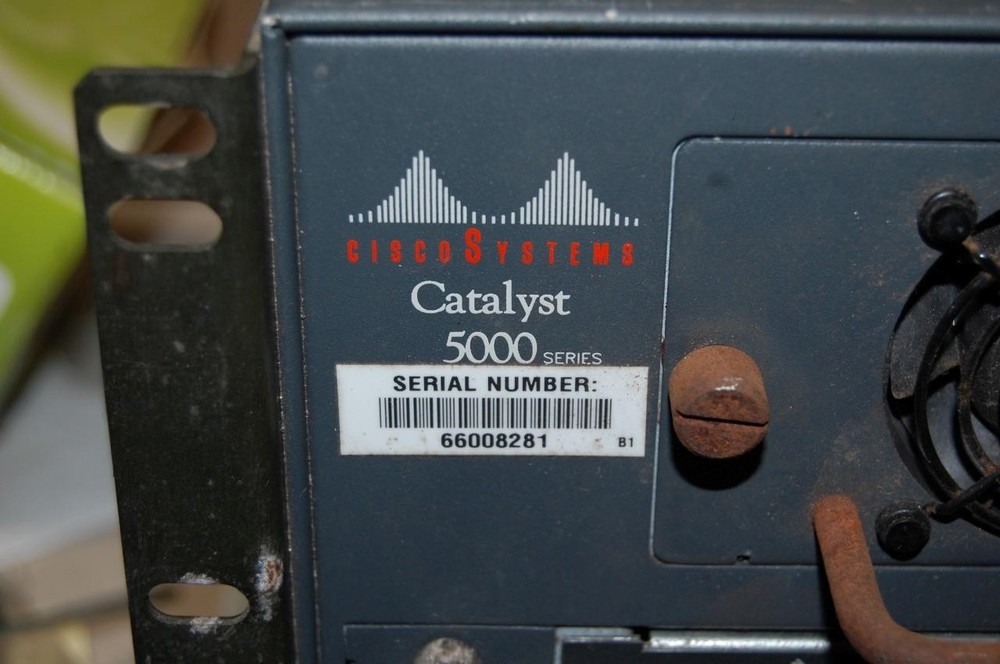 Cisco Systems Catalyst 5000 Series 5-Slot Multi-Layer Switching System WS-C5000