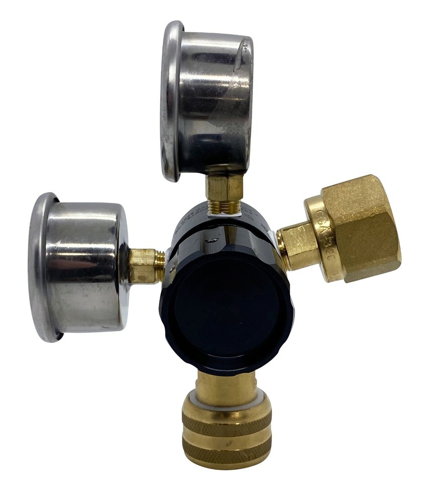 Carbon Dioxide CO2 CGA320 Regulator 0-250psi for DIY Projects