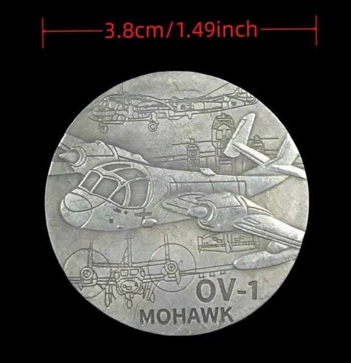 OV-1 Mohawk One Dollar Novelty Coin