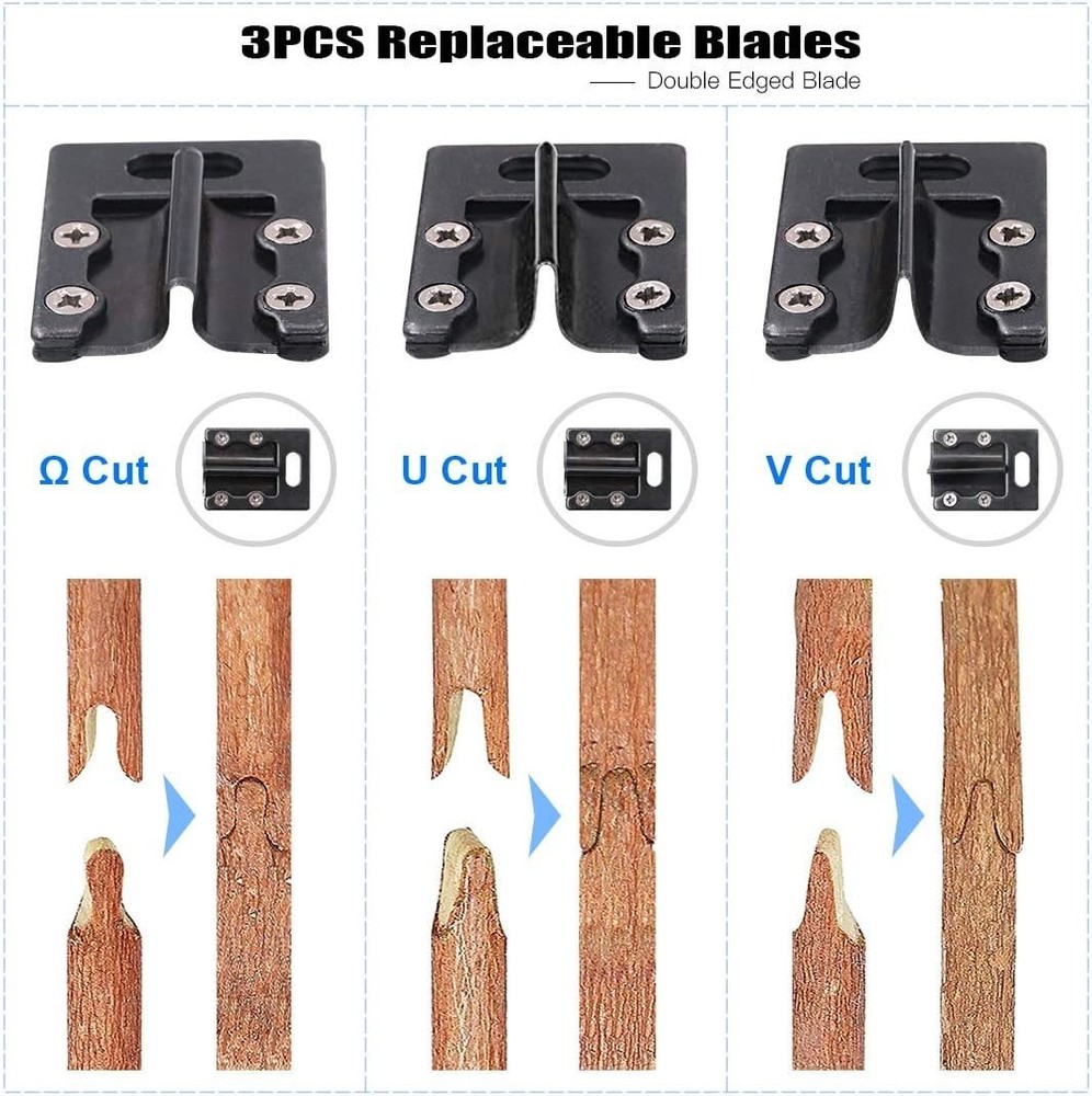 Professional Garden Fruit Tree Plant Pruning Shears Grafting Cutting Tool Kit...