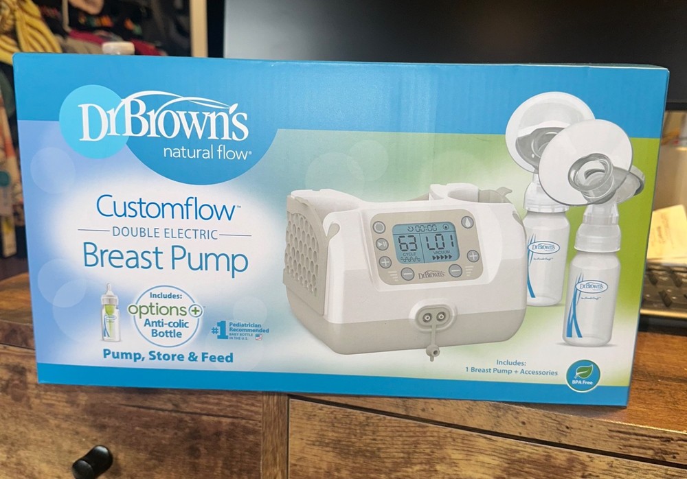 Dr. Brown’s Customflow Double Electric Breast Pump (BF100)