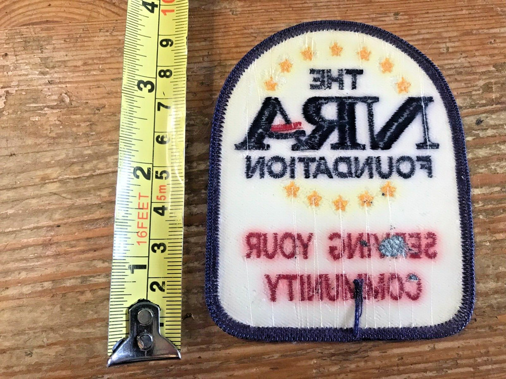 The NRA Foundation Patch Serving Your Community National Rifle Assocation