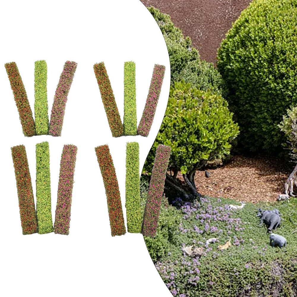 Scene Layout Shrub Strips Architectural City Beautification Miniature Simulation